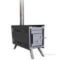 New Design Factory Price Portable Stainless steel Wood Stove Sauna Tent Stove with Long Chimney for Outdoor Picnic